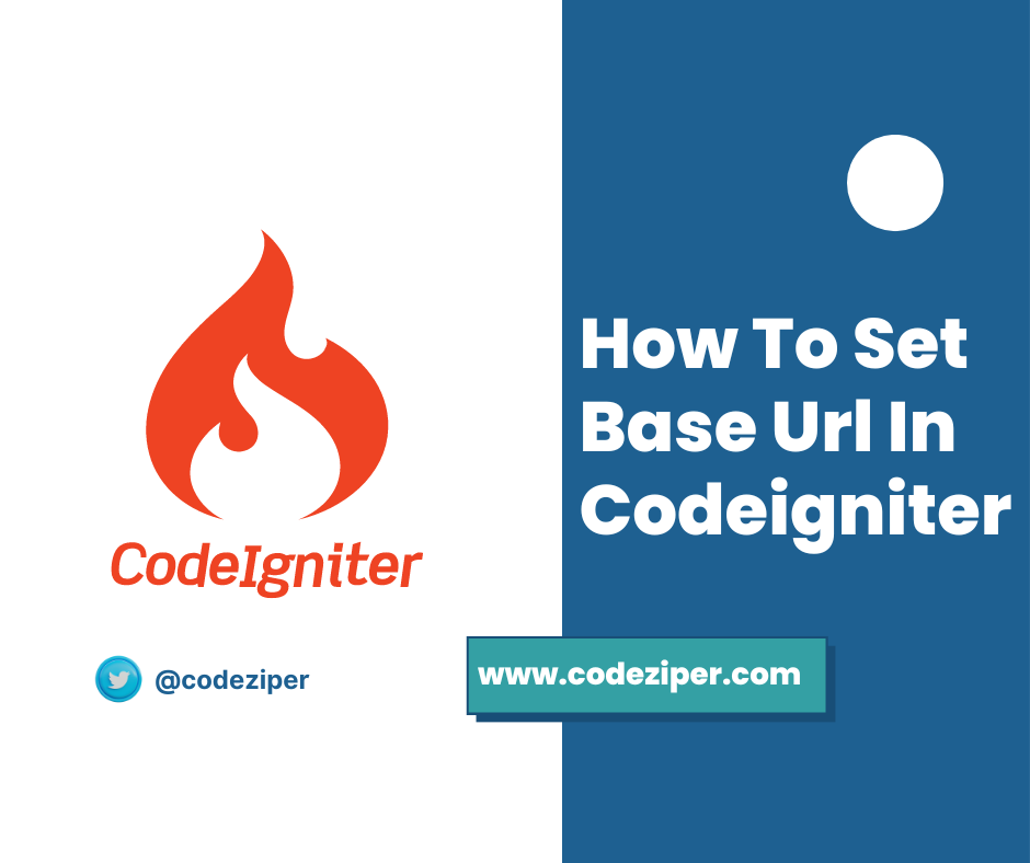 how-to-set-base-url-in-codeigniter Codeziper